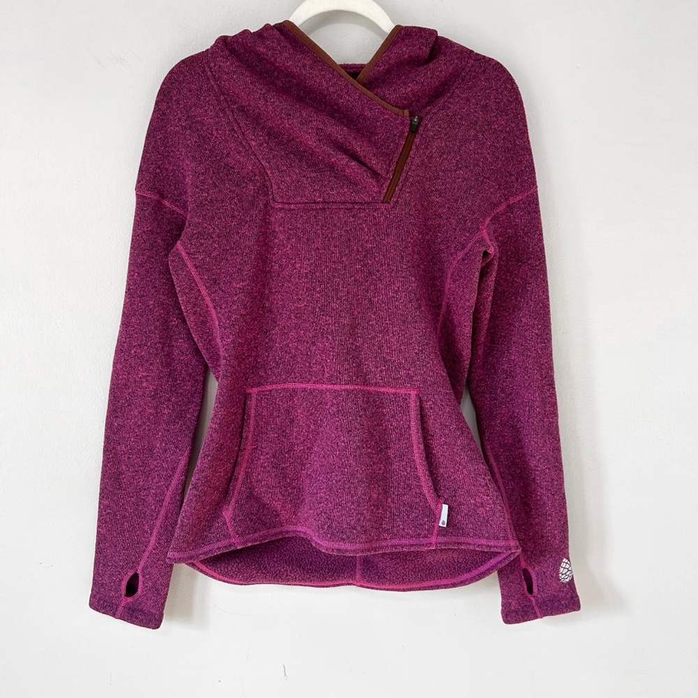 Stio sweetwater fleece jacket long sleeve zip thumb holes